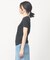 【ウエスト細見え】サイドギャザーTシャツ