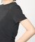 【ウエスト細見え】サイドギャザーTシャツ