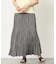 【シワ知らず】プリーツティアードスカート