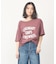 【2WAY】ピグメントオフショルダーロゴTシャツ