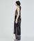 【レイヤード】メッシュニットワンピース