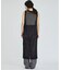 【レイヤード】メッシュニットワンピース