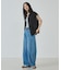 【セットアップ対応】リネンライクシアーノースリーブシャツ