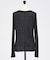 ダブル襟シアーフライスプルオーバー