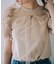 【フリル取り外し可能】ボリュームフリル袖付Tシャツ