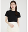 ボリュームフリル袖付Tシャツ