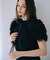 【フリル取り外し可能】ボリュームフリル袖付Tシャツ