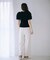 【フリル取り外し可能】ボリュームフリル袖付Tシャツ