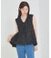 [再入荷]タックペプラムジャガードジレ