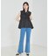 [再入荷]タックペプラムジャガードジレ