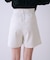 ハイウエストショートパンツ