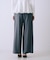ウエストレースワイドパンツ