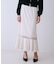 レース切替マーメイドスカート