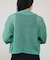 メッシュニットZIPカーデ