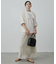 メッシュレイヤードスカート