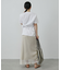 メッシュレイヤードスカート