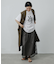 メッシュレイヤードスカート