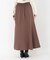 フレアーヘムナロースカート