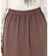 フレアーヘムナロースカート
