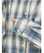 オンブレチェック裾ドロストシャツ