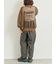 刺繍ロゴシアーカーディガン