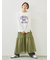 セルフカット メッシュスカート