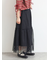 セルフカット メッシュスカート