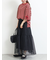 セルフカット メッシュスカート
