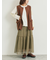セルフカット メッシュスカート