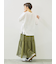柄アソートフロッキープリントロングTシャツ