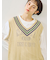 柄アソートフロッキープリントロングTシャツ