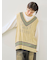 柄アソートフロッキープリントロングTシャツ