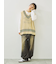 柄アソートフロッキープリントロングTシャツ