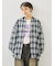 柄アソートフロッキープリントロングTシャツ