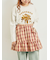 柄アソートフロッキープリントロングTシャツ
