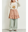 柄アソートフロッキープリントロングTシャツ