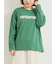 柄アソートフロッキープリントロングTシャツ