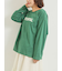 柄アソートフロッキープリントロングTシャツ
