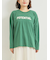 柄アソートフロッキープリントロングTシャツ