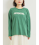 柄アソートフロッキープリントロングTシャツ