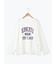 柄アソートフロッキープリントロングTシャツ