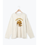 柄アソートフロッキープリントロングTシャツ