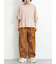 マルチボーダー袖スリットリボンTシャツ