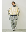 チェック柄フリルティアードミニスカート