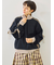 チェック柄フリルティアードミニスカート
