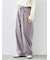 オーバーダイデニムタックパンツ