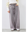オーバーダイデニムタックパンツ
