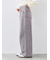 オーバーダイデニムタックパンツ