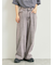 オーバーダイデニムタックパンツ
