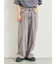 オーバーダイデニムタックパンツ